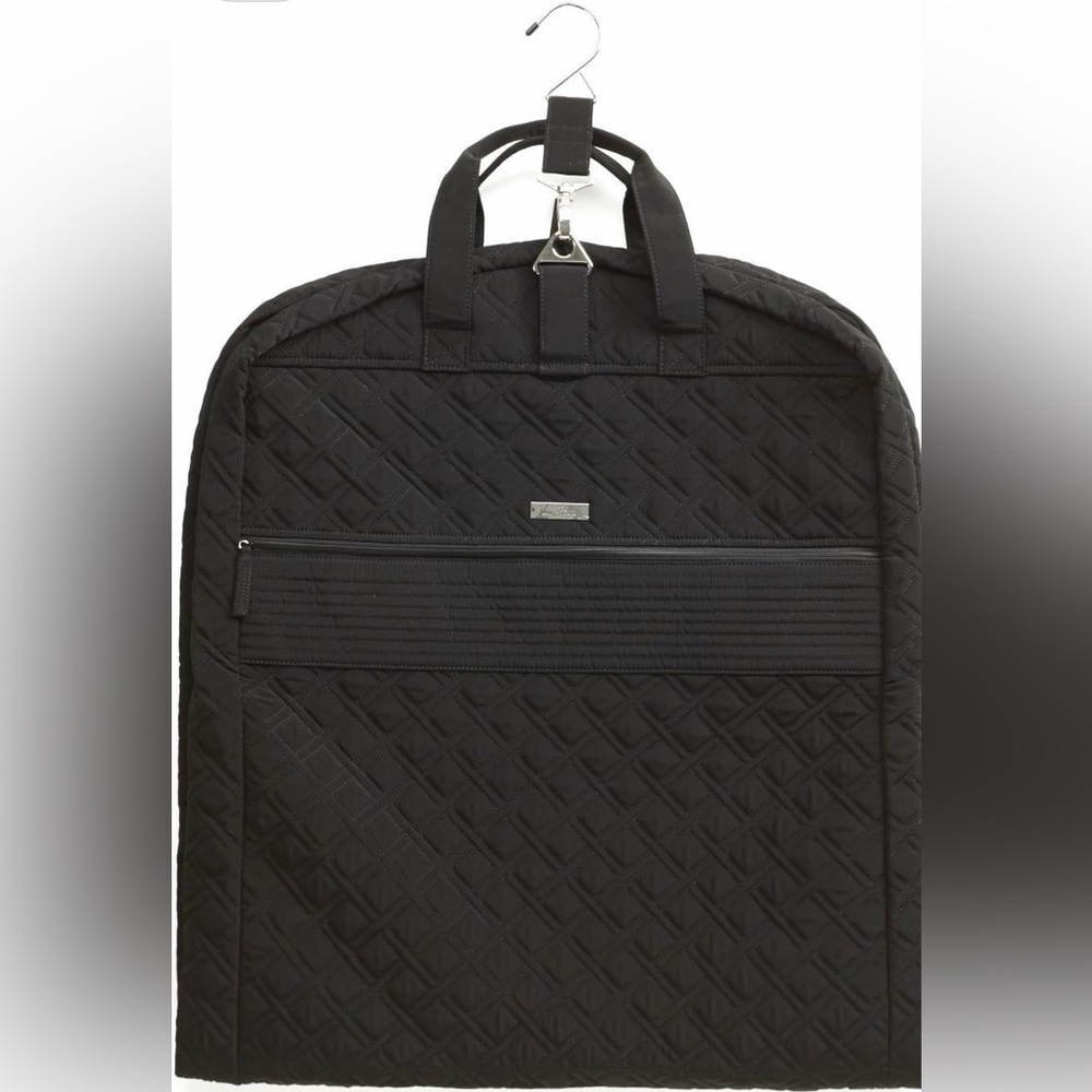 Vera Bradley Microfiber Going Places Garment Bag, Classic Black NEW WITH TAGS